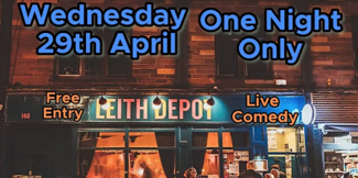 Hilarious And Revolutionary Comedy Live Recording At Leith Depot